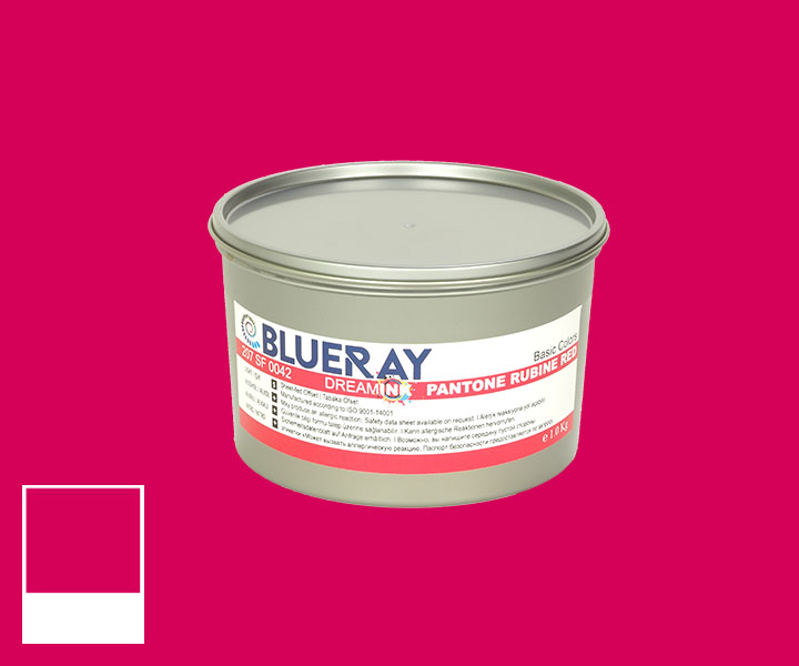 PANTONE RUBINE RED 042